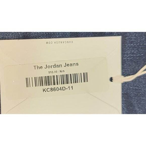 KanCan The Jordan Jean High Rise Ankle Skinny Jeans Dark Blue Womens Size11/ 29 - Picture 7 of 9